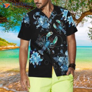 bright blue lobster hawaiian shirt unique shirt for amp gift lovers 3