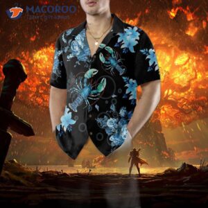 bright blue lobster hawaiian shirt unique shirt for amp gift lovers 4