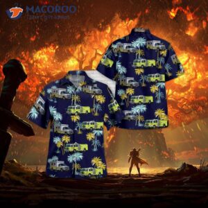 Brunswick, Maine: Brunswick Fire Departt Hawaiian Shirt