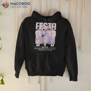 bts 10th anniversary festa presents everywhere signatures shirt hoodie