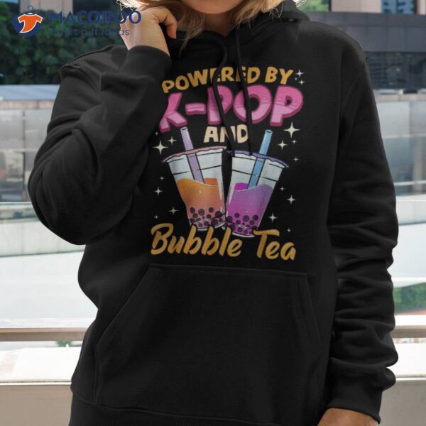 Bubble Tea Boba K-pop Music Lover Korean Milk Anime Shirt