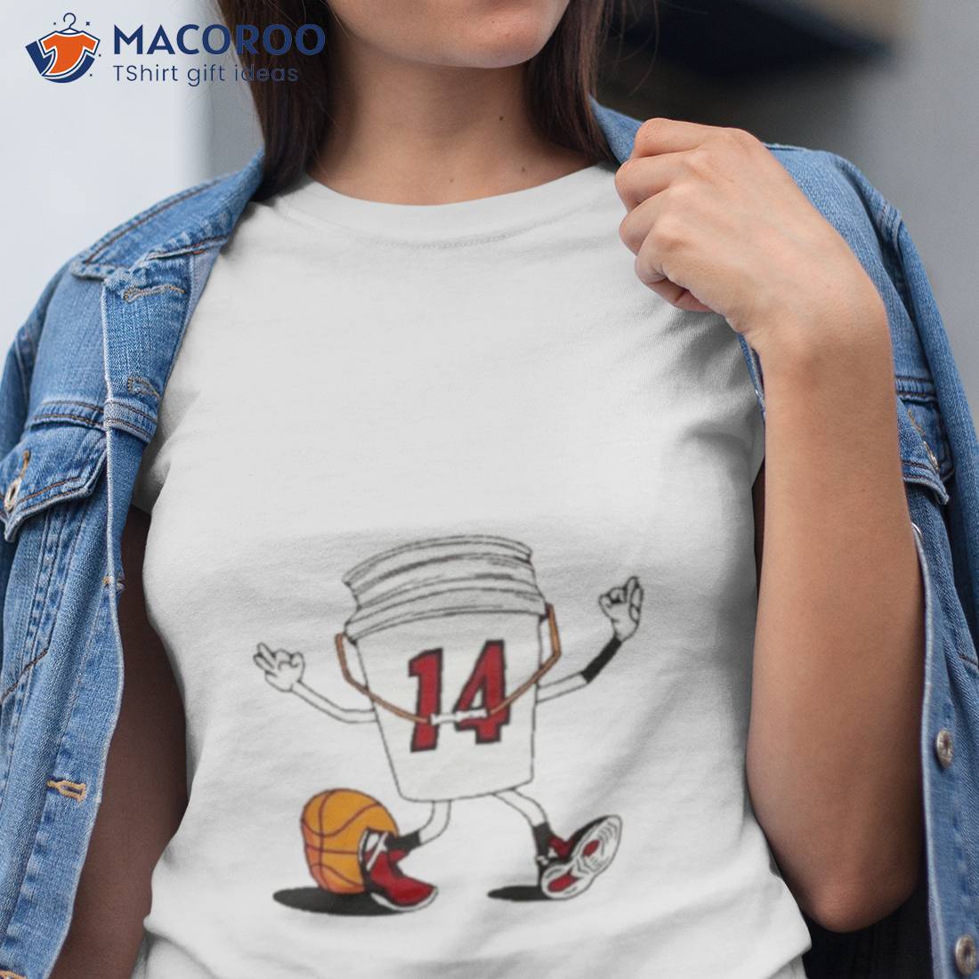 Bucket 14 Basketball Shirt Bucket 14 Basketball Shirt