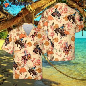 Bucking Horse Hawaiian Shirt