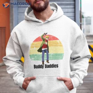 buddy daddies distressed anime shirt hoodie