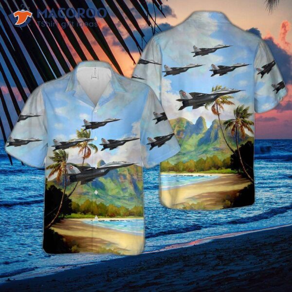 Bulgarian Air Force Mikoyan-gurevich Mig-29ub Fulcrum B Hawaiian Shirt