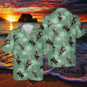 Bull-riding Hawaiian Shirt