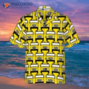 bus driver school pattern hawaiian shirt 2