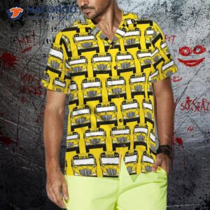 bus driver school pattern hawaiian shirt 3