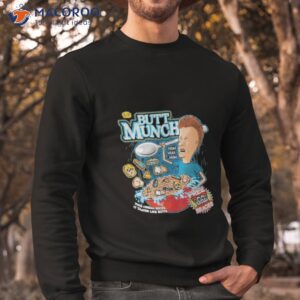 butt munch cereal t shirt sweatshirt