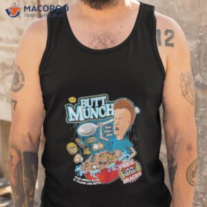 butt munch cereal t shirt tank top