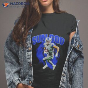 c j gardner johnson wearing sun god shirt tshirt 2