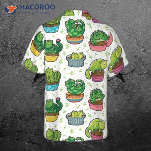 Cactus Cats Hawaiian Shirt