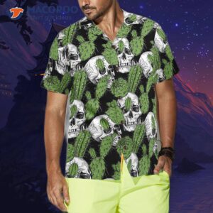cactus skull shirt for s hawaiian 3