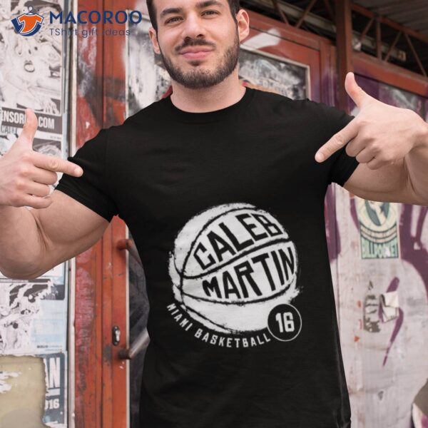 Caleb Martin Miami Basketball Shirt