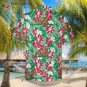 California Flag Seamless Pattern Usa Hawaiian Shirt