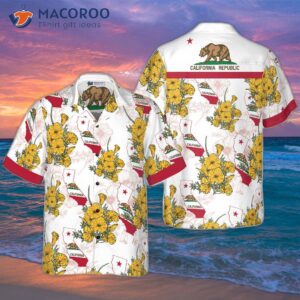 california proud hawaiian shirt 0