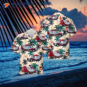 Calvert County Fire-rescue-ems Hawaiian Shirt