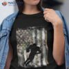 Camo Us Flag American Football Player Vintage Patriotic Shirt