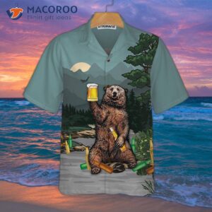 camping solves most of life s problems hawaiian shirt funny beer and shirt for 2