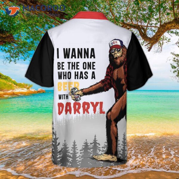 Camping With Darryl In A Hawaiian Shirt While Drunk.