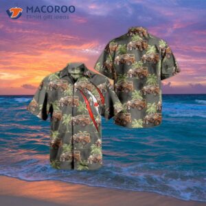 Canadian Army Buffalo Hawaiian-style Shirt