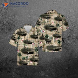 Canadian Army Leopard 2a4m Hawaiian-style Shirt