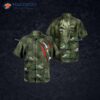 Canadian Army Lsvw Military Truck Hawaiian Shirt