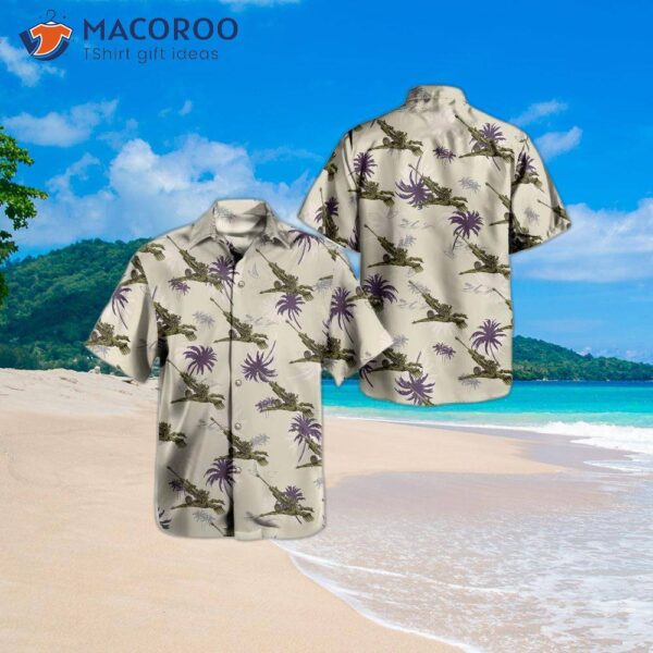 Canadian Army M777 Lightweight 155mm Howitzer Hawaiian Shirt