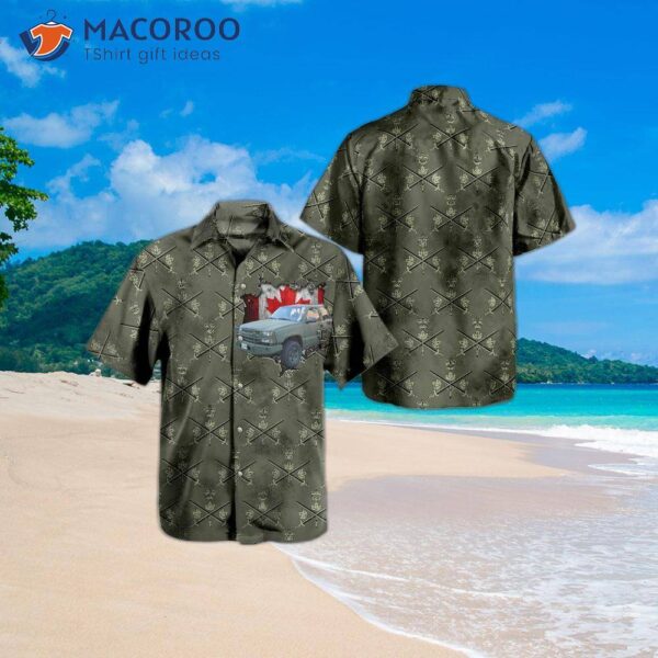 Canadian Army Milcots Hawaiian Shirt