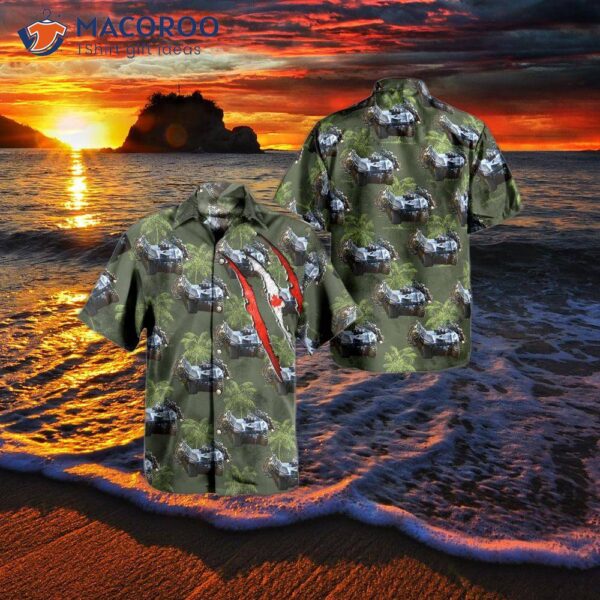Canadian Army Unmanned Ground Vehicle (ugv) Hawaiian Shirt