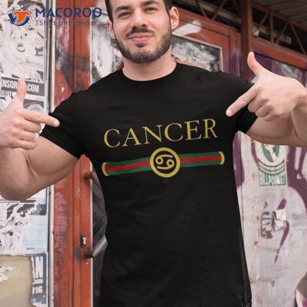 Cancer Zodiac Birthday Graphic Art Sign Shirt