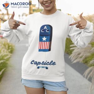 capsicle captain america ice cream shirt sweatshirt 1