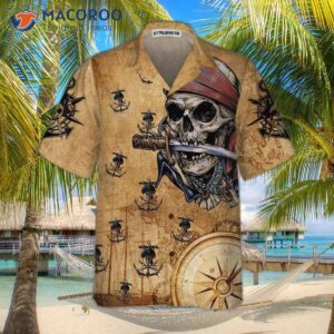 captain pirate hawaiian shirt cool shirt for adults pattern 2