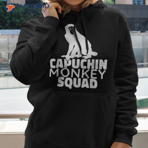 Capuchin Monkey Squad Primate Shirt