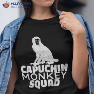 Capuchin Monkey Squad Primate Shirt