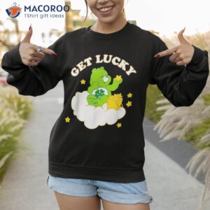 care bears good luck bear get lucky shirt sweatshirt