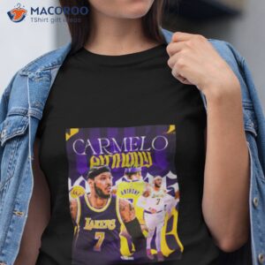 carmelo anthony 7 basketball shirt tshirt