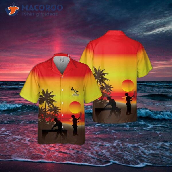 Carpenter Sunset Pocket Hawaiian Shirt