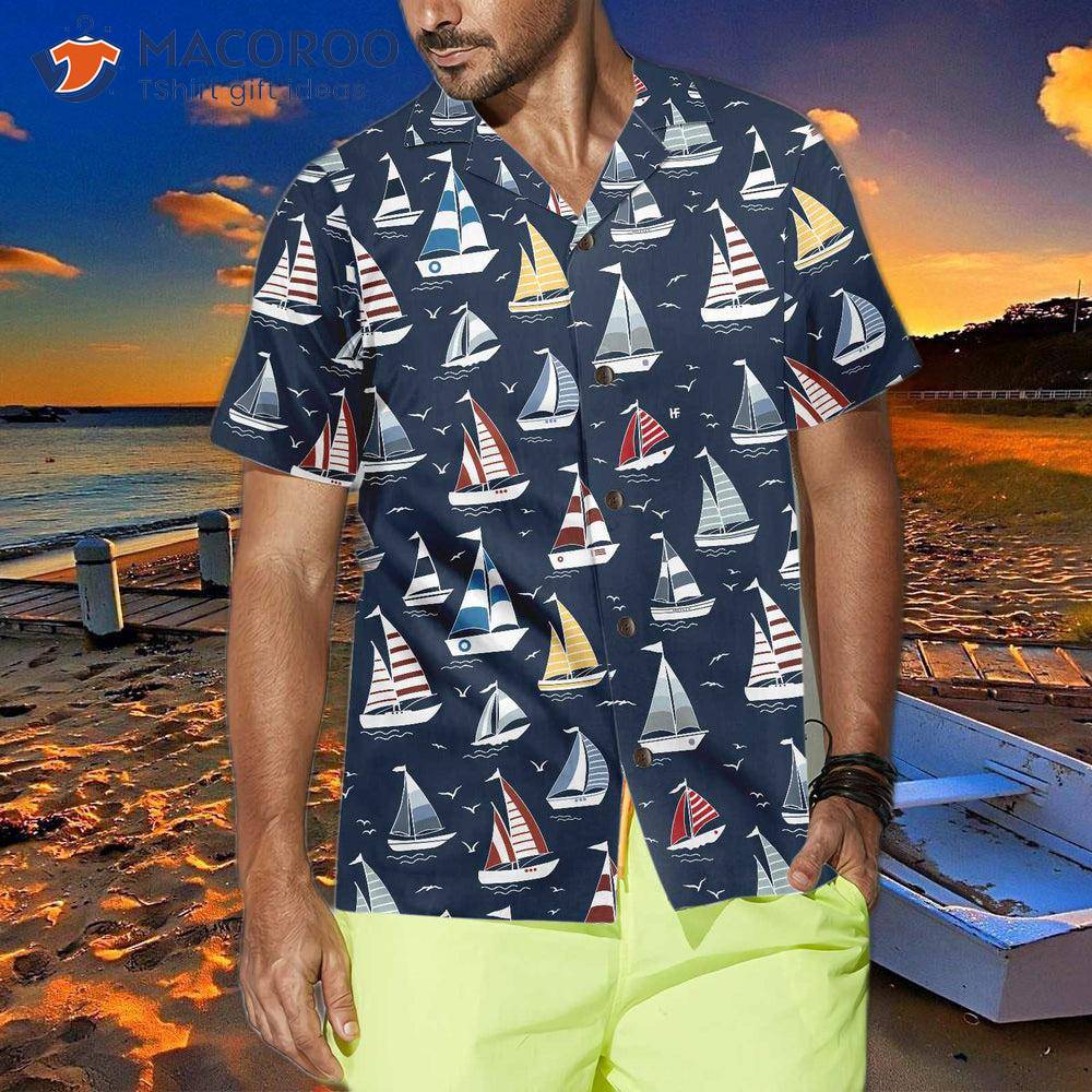 Blue Hawaiian Shirt Pattern