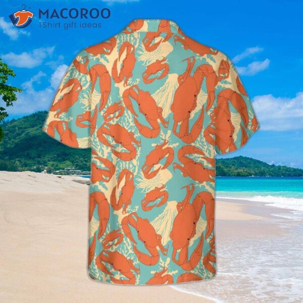 Cartoon Crab Hawaiian Shirt, Unique And Print Shirt For Adults