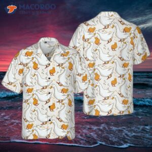 cartoon duck hawaiian shirt for 0