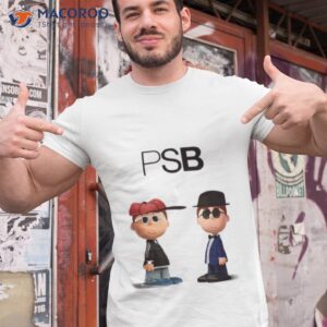 cartoon psb pet shop boys shirt tshirt 1