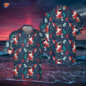 Cartoon Santa Claus Flying In Space Christmas Hawaiian Shirt, Shirt For Cartoon Santa Claus Flying In Space Christmas Hawaiian Shirt, Shirt For