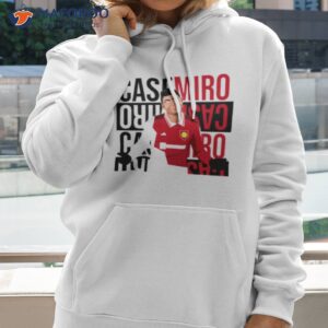 casemiro typography background shirt hoodie