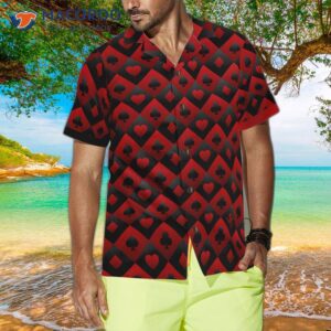 casino black and red patterned hawaiian shirt 2