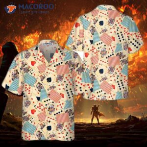 casino game hawaiian shirt poker shirt for and short sleeve gift lover 0