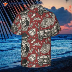 casino life in retro style hawaiian shirt 1
