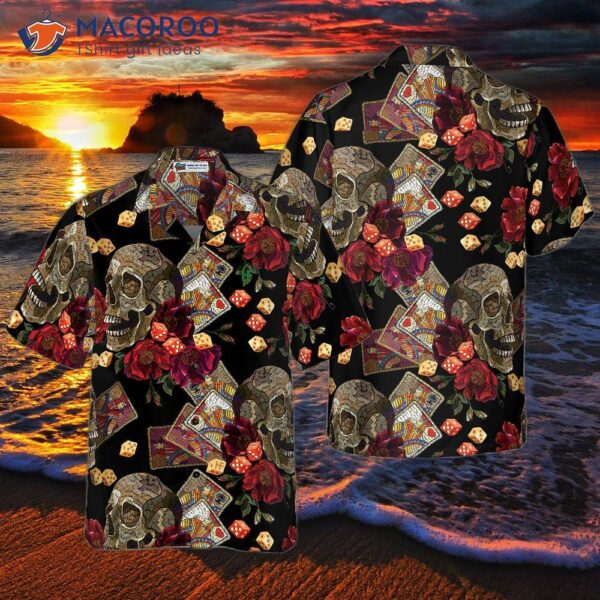 Casino-style, Colorful Hawaiian Shirt