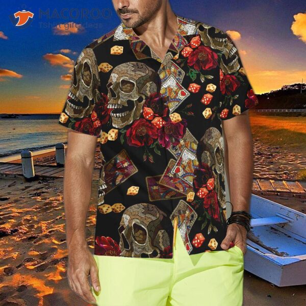 Casino-style, Colorful Hawaiian Shirt