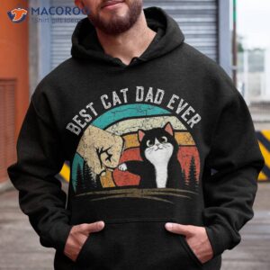 cat dad father s day daddy vintage best ever shirt hoodie